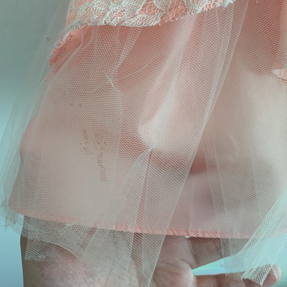 Masquerade Formal Mini Pink Dress size13/14 - Picture 5 of 6